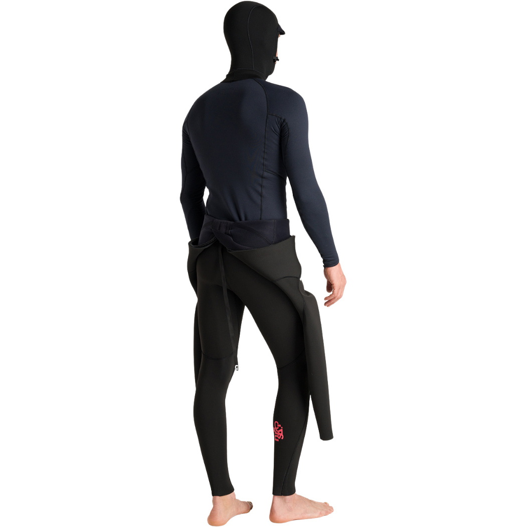 2025 C-Skins Heren Thermisch Skins Vest Met Lange Mouwen En Capuchon C-HDILSMHC - Black